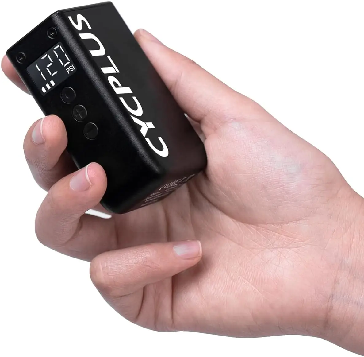 Tiny Electric Bike Pump with Gauge, Auto Stop, Max 120 PSI for E-Bike, MTB, Road Bike (2025 Updated)
Tiny Electric Bike Pump with Gauge, Auto Stop, Max 120 PSI for E-Bike, MTB, Road Bike (2025 Updated)