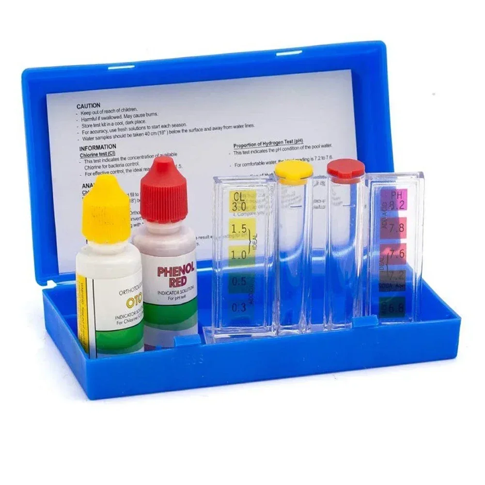1 Set Swimming Pool Water Test Aquarium Spas Swimming Pool Liquid Water Quality Testing Tester
1 Set Swimming Pool Water Test Aquarium Spas Swimming Pool Liquid Water Quality Testing Tester