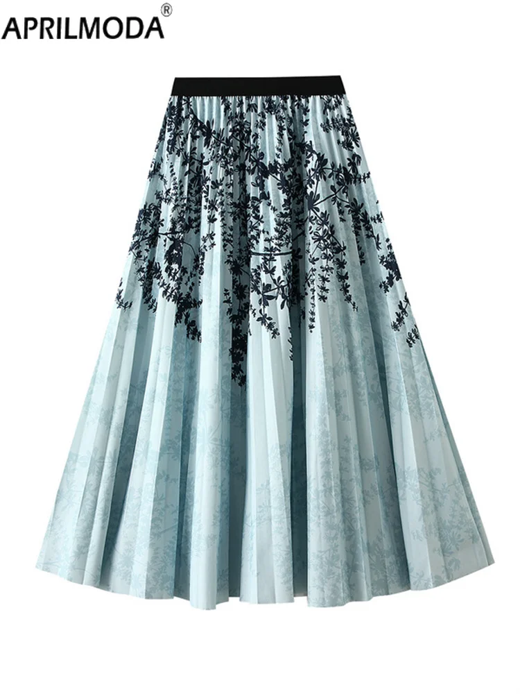 2025 High Elastic Waist Flower Midi Long Women's Skirt Patchwork Embroidery Casual Umbrella Autumn Big Swing Runway Party Skirts
2025 High Elastic Waist Flower Midi Long Women's Skirt Patchwork Embroidery Casual Umbrella Autumn Big Swing Runway Party Skirts