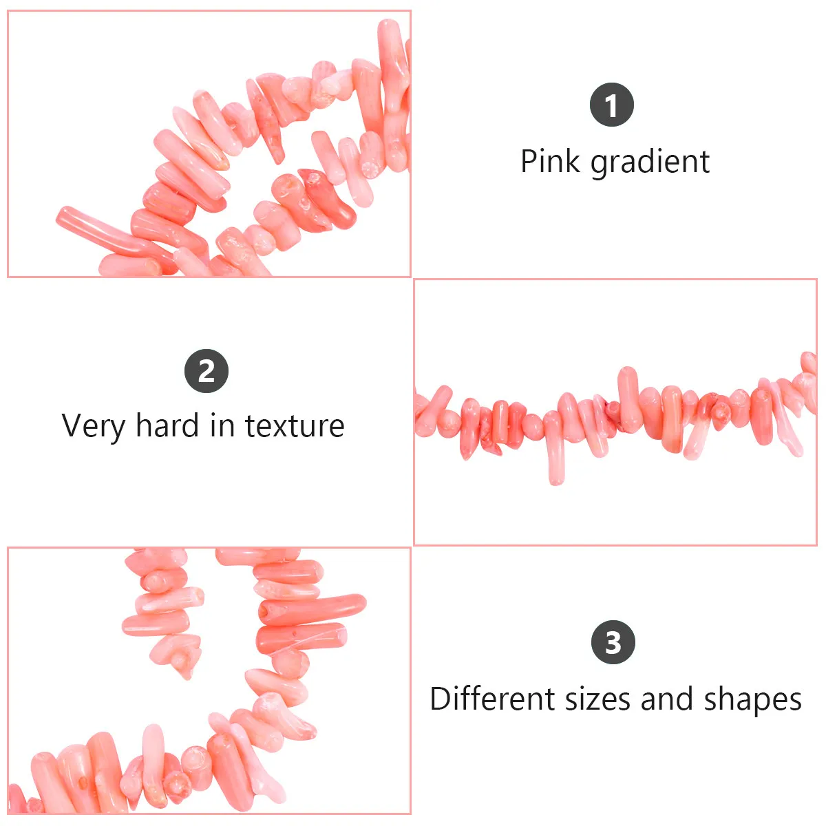 120Pcs Premium Resin Loose Beads 4 Vibrant Colors Irregular Coral Design for DIY Bracelet Necklace Jewelry Making Craft Supplies
120Pcs Premium Resin Loose Beads 4 Vibrant Colors Irregular Coral Design for DIY Bracelet Necklace Jewelry Making Craft Supplies