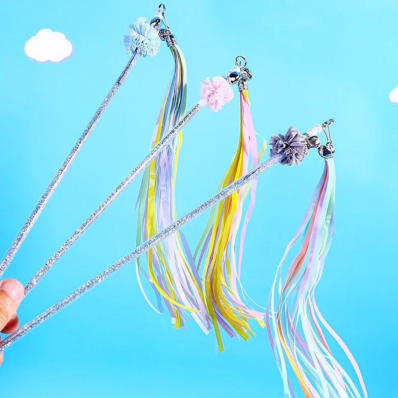 Cat Toy Rainbow Tassel Cats Stick Long Handle Cat Toys Interactive Tassel Toys for Cats Teasing Pet Toy with Bell Pet Supplies
Cat Toy Rainbow Tassel Cats Stick Long Handle Cat Toys Interactive Tassel Toys for Cats Teasing Pet Toy with Bell Pet Supplies