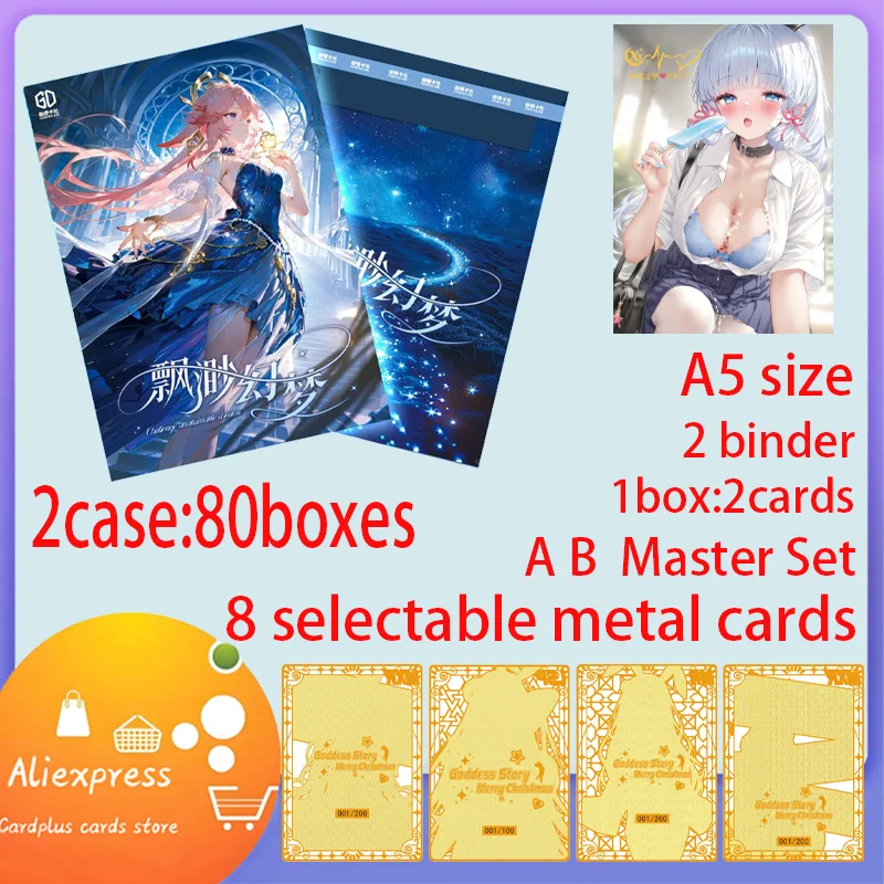 Newest Ethereal Dream A5 Size Waifu Boards Goddess Story Collection Card Swimsuit Bikini Booster Box Habbies Gift
Newest Ethereal Dream A5 Size Waifu Boards Goddess Story Collection Card Swimsuit Bikini Booster Box Habbies Gift