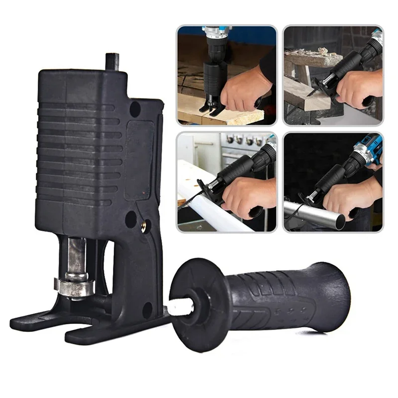 1Set Reciprocating Saw Blade Adapter Metal Electric Drill Modified Electric Tool Accessories for Wood Steel Pipe Plastic Cutting
1Set Reciprocating Saw Blade Adapter Metal Electric Drill Modified Electric Tool Accessories for Wood Steel Pipe Plastic Cutting