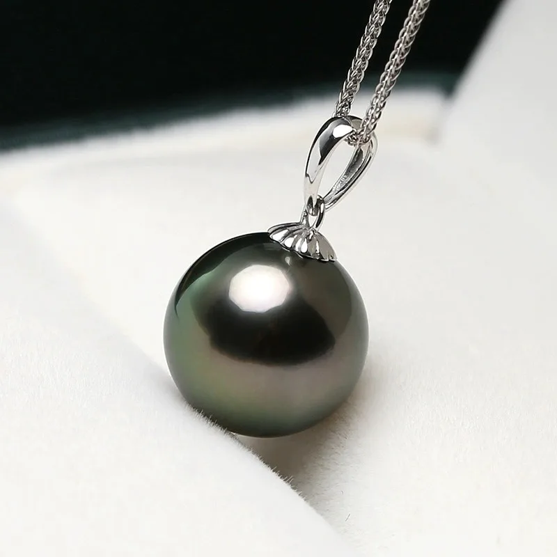 Charming Natural 10-11mm Black Pearl Pendant Genuine Pearl Jewelry Free Shipping for Women 925 Sterling Silver
Charming Natural 10-11mm Black Pearl Pendant Genuine Pearl Jewelry Free Shipping for Women 925 Sterling Silver