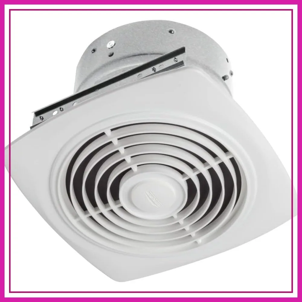 Exhaust Fan 200 CFM 8.5 Sones White Ceiling Ventilation 8 Inch
Exhaust Fan 200 CFM 8.5 Sones White Ceiling Ventilation 8 Inch
