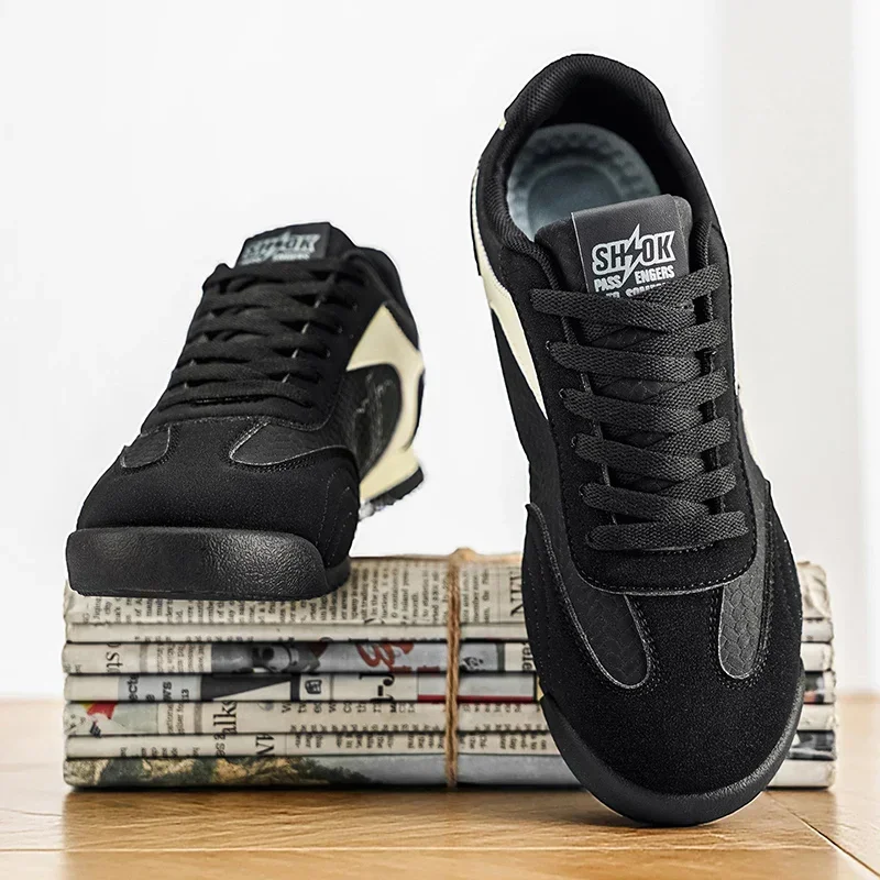New men's casual sneakers for spring 2026, outdoor fashionable Agam board shoes, comfortable anti-slip low-top walking sneakers
New men's casual sneakers for spring 2026, outdoor fashionable Agam board shoes, comfortable anti-slip low-top walking sneakers