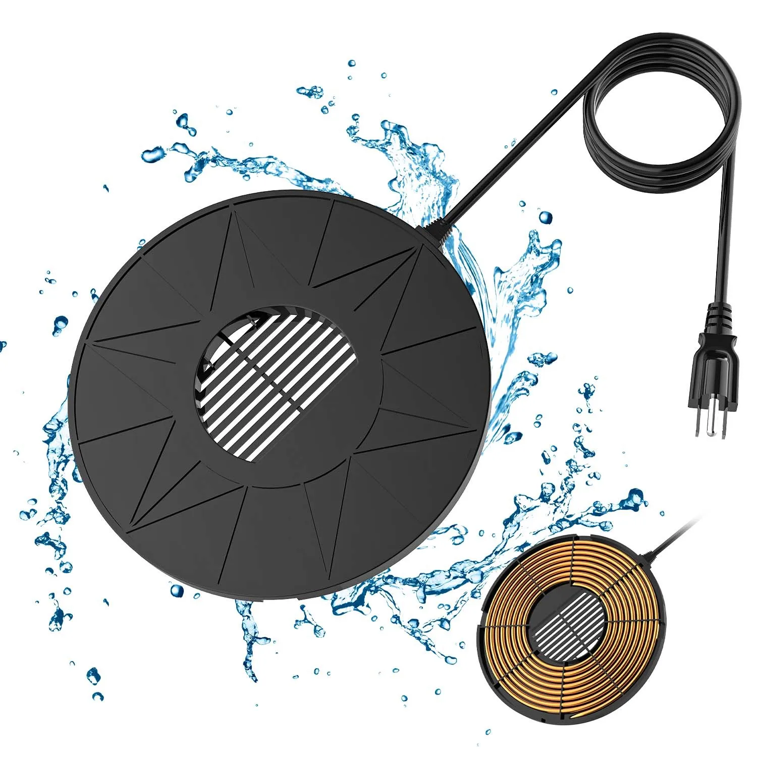 New Fountain Bird Bath Heater Winter Outdoor Automatic Constant Temperature Heating Fountain Heater Deicer
New Fountain Bird Bath Heater Winter Outdoor Automatic Constant Temperature Heating Fountain Heater Deicer