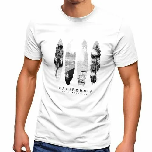 Men's T-Shirt Surfboard California Surfing California Fashion Street Style
Men's T-Shirt Surfboard California Surfing California Fashion Street Style