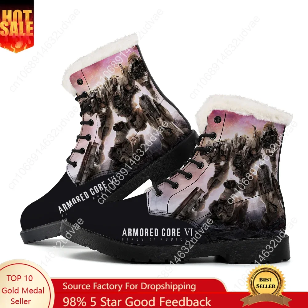Плюшевые ботинки Armored Core VI Fires of Rubicon, мужские и женские подростковые туфли, повседневные ботинки, уличная обувь с легким принтом по запросу, обувь на заказ
Плюшевые ботинки Armored Core VI Fires of Rubicon, мужские и женские подростковые туфли, повседневные ботинки, уличная обувь с легким принтом по запросу, обувь на заказ