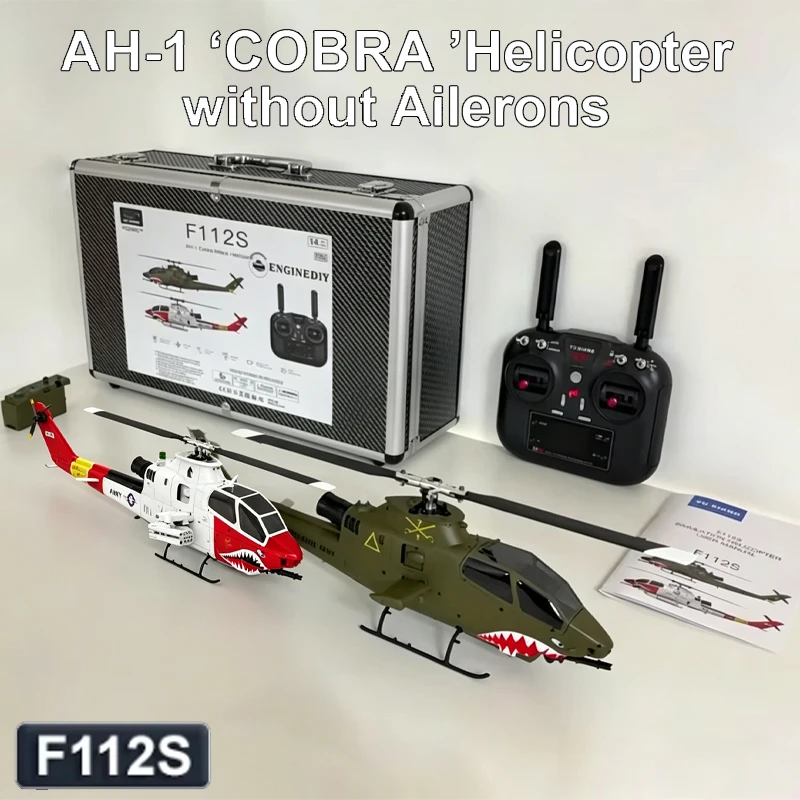 YuXiang F112S AH-1 Cobra 2.4G 9CH GPS Optical Flow Localization LiDAR TOF Altitude Hold Brushless Motor 1:32 Scale RC Helicopter
YuXiang F112S AH-1 Cobra 2.4G 9CH GPS Optical Flow Localization LiDAR TOF Altitude Hold Brushless Motor 1:32 Scale RC Helicopter