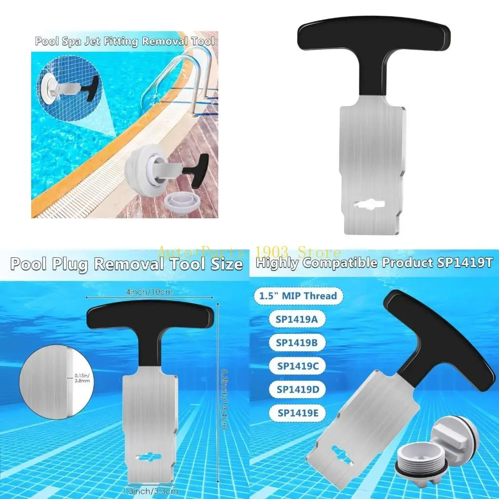 E21C Pool Plug Removal Tool for Home and Professional Safe Use with Ergonomic Handle
E21C Pool Plug Removal Tool for Home and Professional Safe Use with Ergonomic Handle