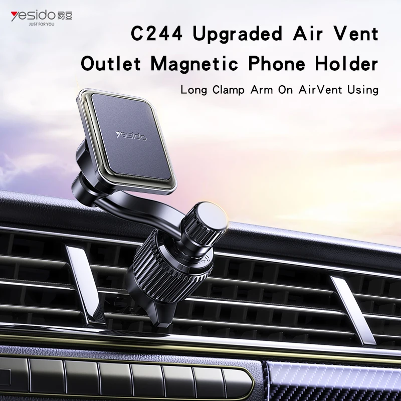 C244 Air Conditioning Vent Car Magnetic Square Phone Holder Suitable For iPhone 16 Samsung Xiaomi Phone Navigation Holder
C244 Air Conditioning Vent Car Magnetic Square Phone Holder Suitable For iPhone 16 Samsung Xiaomi Phone Navigation Holder