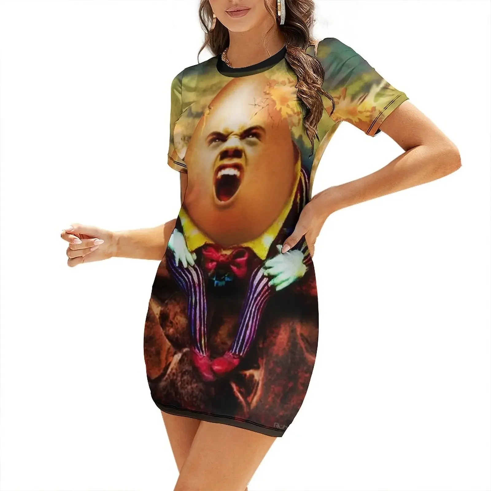 Humpty Dumpty Didn't Fall Short-Sleeved Dress wedding guest dress 2025 evening dress luxury woman party womens
Humpty Dumpty Didn't Fall Short-Sleeved Dress wedding guest dress 2025 evening dress luxury woman party womens