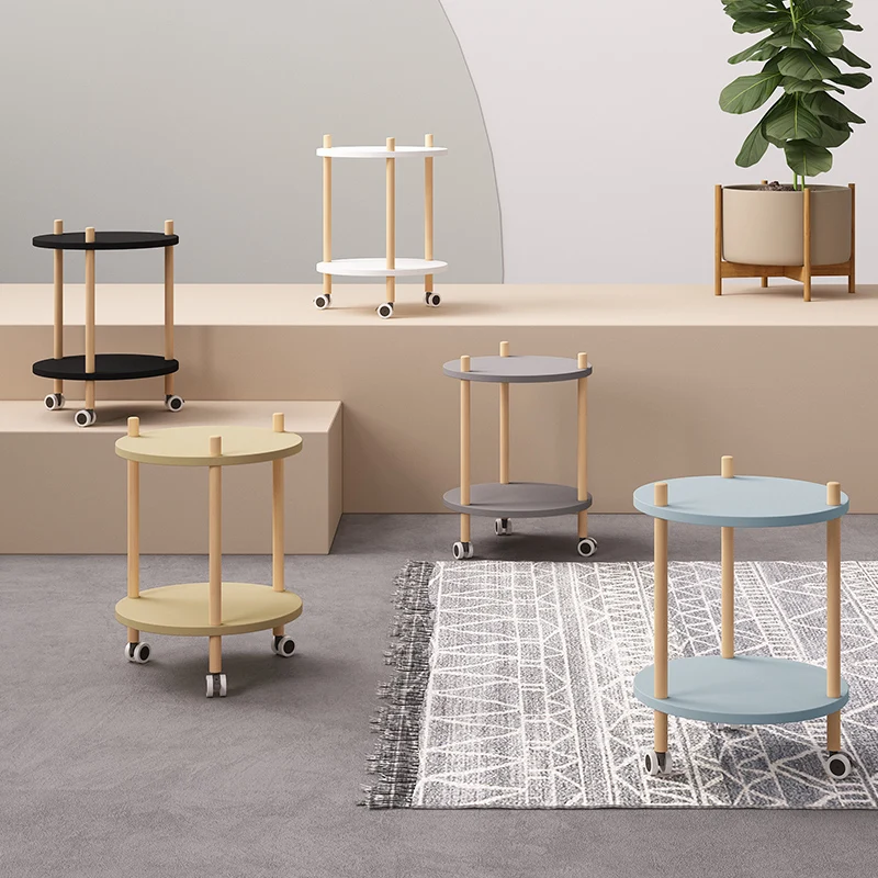 Nordic Coffee Table Small Apartment Living Room Balcony Light Luxury round Corner Table Double Layer
Nordic Coffee Table Small Apartment Living Room Balcony Light Luxury round Corner Table Double Layer