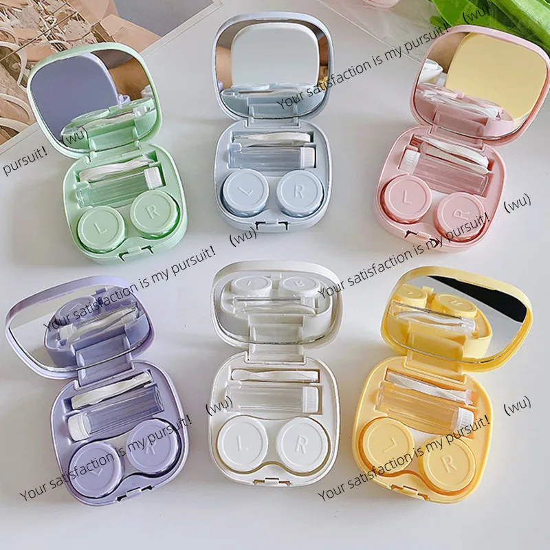 ZOCI-Contact lens case Simple DIY square box Portable contact lens companion case
ZOCI-Contact lens case Simple DIY square box Portable contact lens companion case