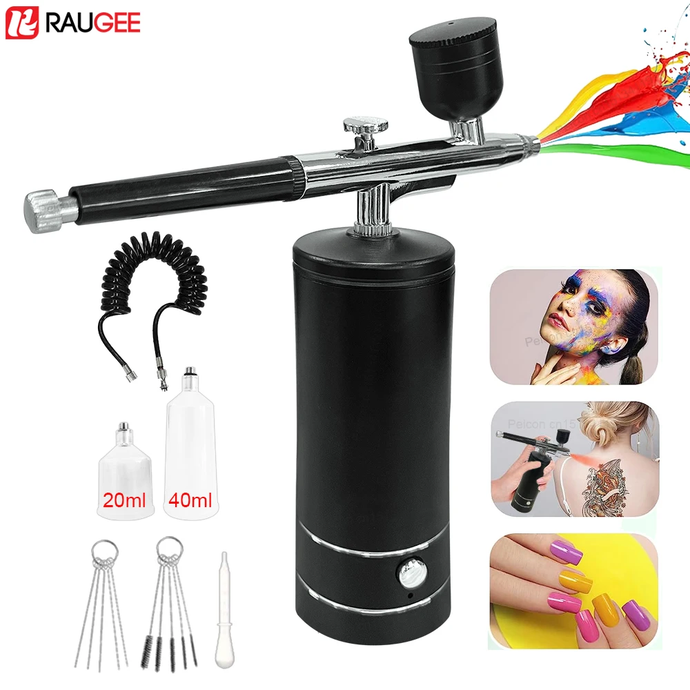 Airbrush Nail Machine Portable Airbrush Nail Mini Spray Gun High Pressure Nano Oxygen Injector For Nail Art Makeup Painting Cake
Airbrush Nail Machine Portable Airbrush Nail Mini Spray Gun High Pressure Nano Oxygen Injector For Nail Art Makeup Painting Cake