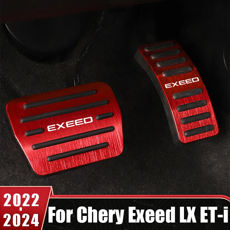 AT MT Car Pedals Cover For Chery Exeed LX ET-i Hybrid 2022 2023 2024 Aluminum Foot Pedal Brake Gas Accelerator Clucth Non-Slip
AT MT Car Pedals Cover For Chery Exeed LX ET-i Hybrid 2022 2023 2024 Aluminum Foot Pedal Brake Gas Accelerator Clucth Non-Slip