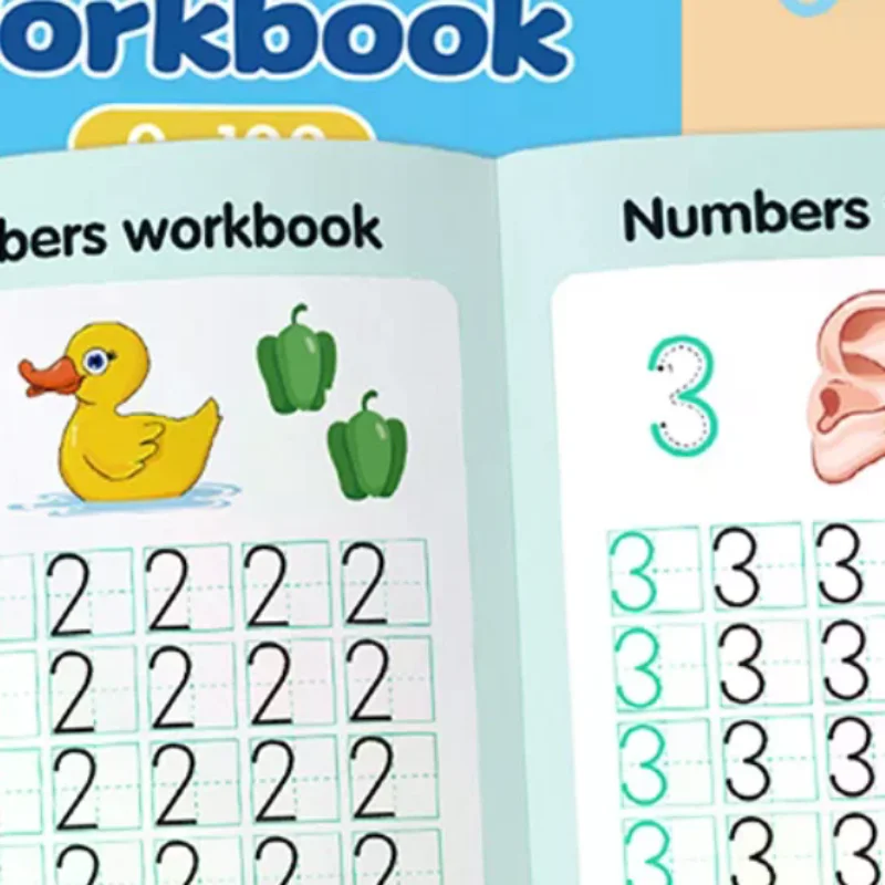 48-страничные книги для упражнений с цифрами, обучение письму, математике для детей, упражнения для детского сада, книга для практики каллиграфии, подарки
48-страничные книги для упражнений с цифрами, обучение письму, математике для детей, упражнения для детского сада, книга для практики каллиграфии, подарки