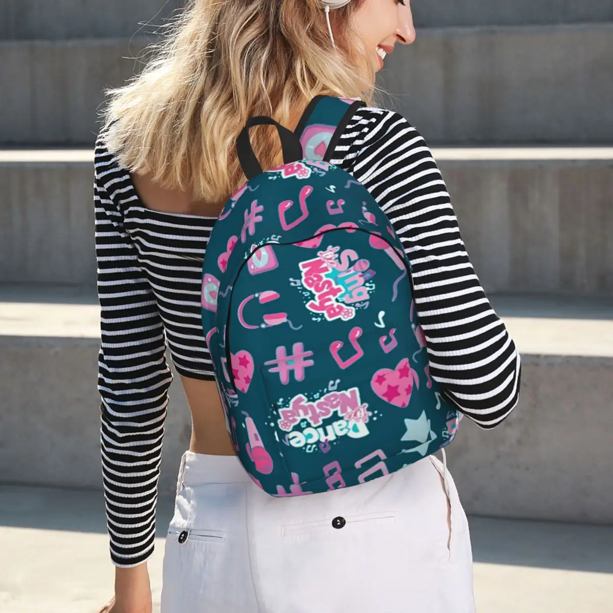 Like Nastya Student Backpack School Bag Hiking Travel Daypack for Men Women Fashion Bookbag Shoulder Bags
Like Nastya Student Backpack School Bag Hiking Travel Daypack for Men Women Fashion Bookbag Shoulder Bags