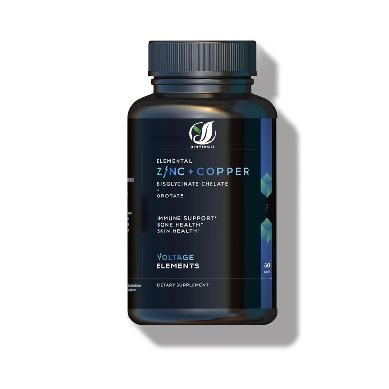 Zinc Bisglycinate+Orotate 245mg Copper Chelate: Muscle and Skin Health, Elemental Zinc 50mg
Zinc Bisglycinate+Orotate 245mg Copper Chelate: Muscle and Skin Health, Elemental Zinc 50mg