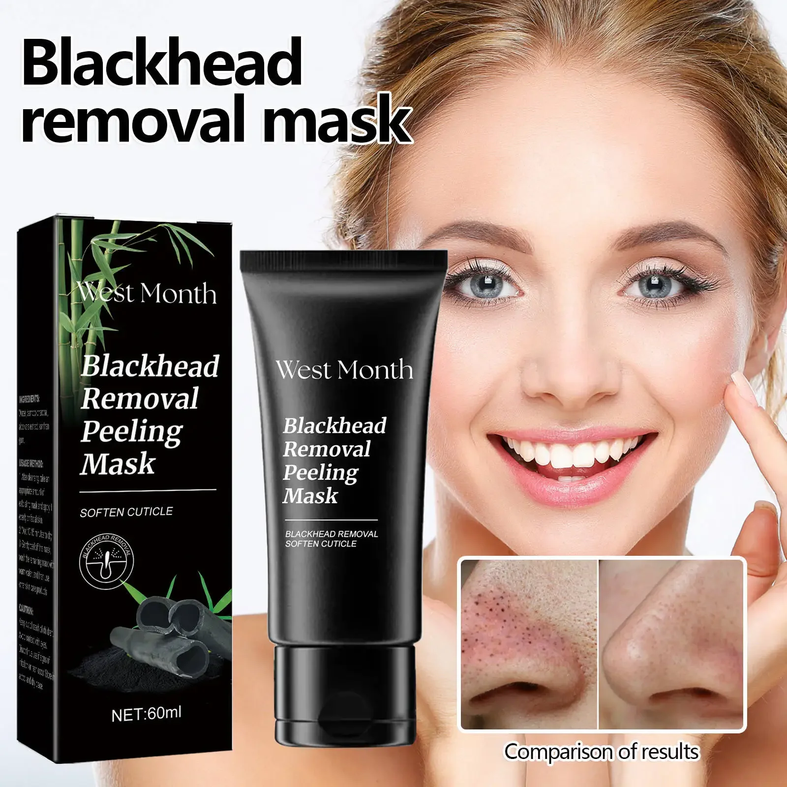 60ml West & Month Mint Julep Mask Moisturizing Facial Cleansing Blackhead Acne Desalting Pimple Acne Marks Delicate Pores
60ml West & Month Mint Julep Mask Moisturizing Facial Cleansing Blackhead Acne Desalting Pimple Acne Marks Delicate Pores