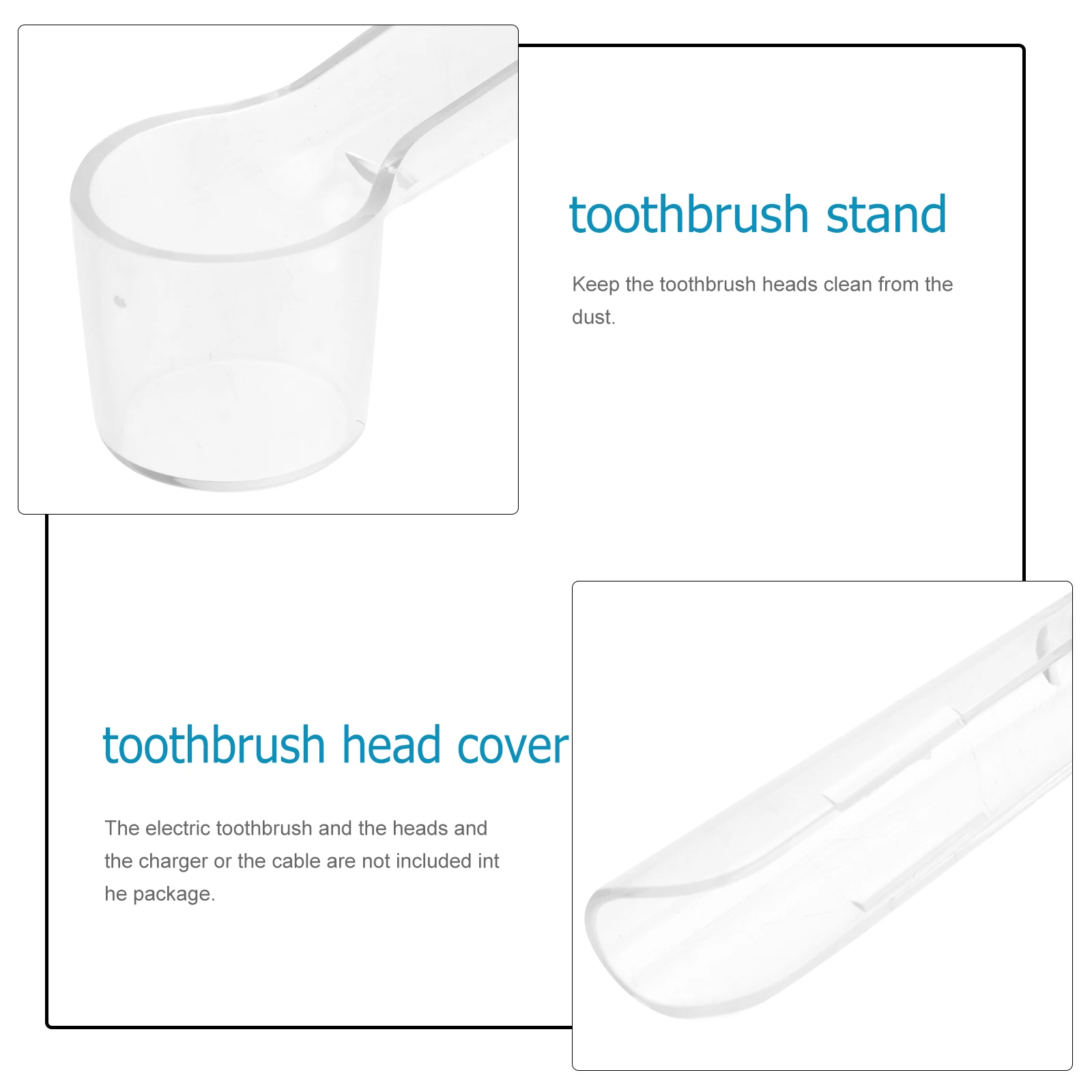 2 Electric Toothbrush Head Holders 8 Covers High Quality Plastic Dust Proof Easy Clean Protective Case St Accessories
2 Electric Toothbrush Head Holders 8 Covers High Quality Plastic Dust Proof Easy Clean Protective Case St Accessories