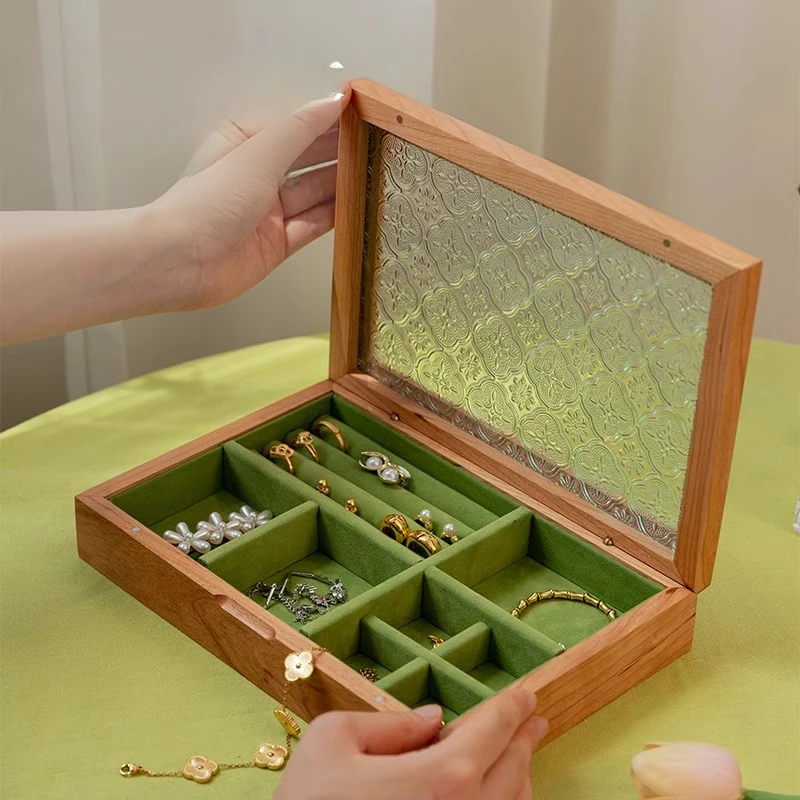 Wooden Jewelry Box Vintage Elegant Gift for Women Birthday Wedding Ring Necklace Earring Storage Case Organizer
Wooden Jewelry Box Vintage Elegant Gift for Women Birthday Wedding Ring Necklace Earring Storage Case Organizer