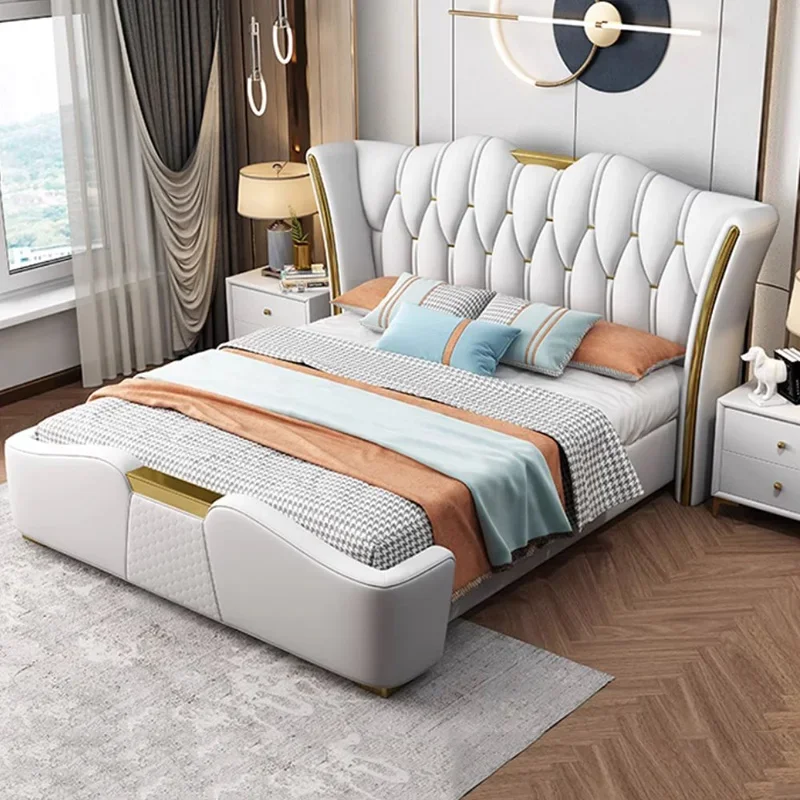 Princess Modern Double Bed Comfortable Wood Frame Twin Frame Double Bed Headboard Girl Cabeceira De Cama Box Casal Furniture
Princess Modern Double Bed Comfortable Wood Frame Twin Frame Double Bed Headboard Girl Cabeceira De Cama Box Casal Furniture