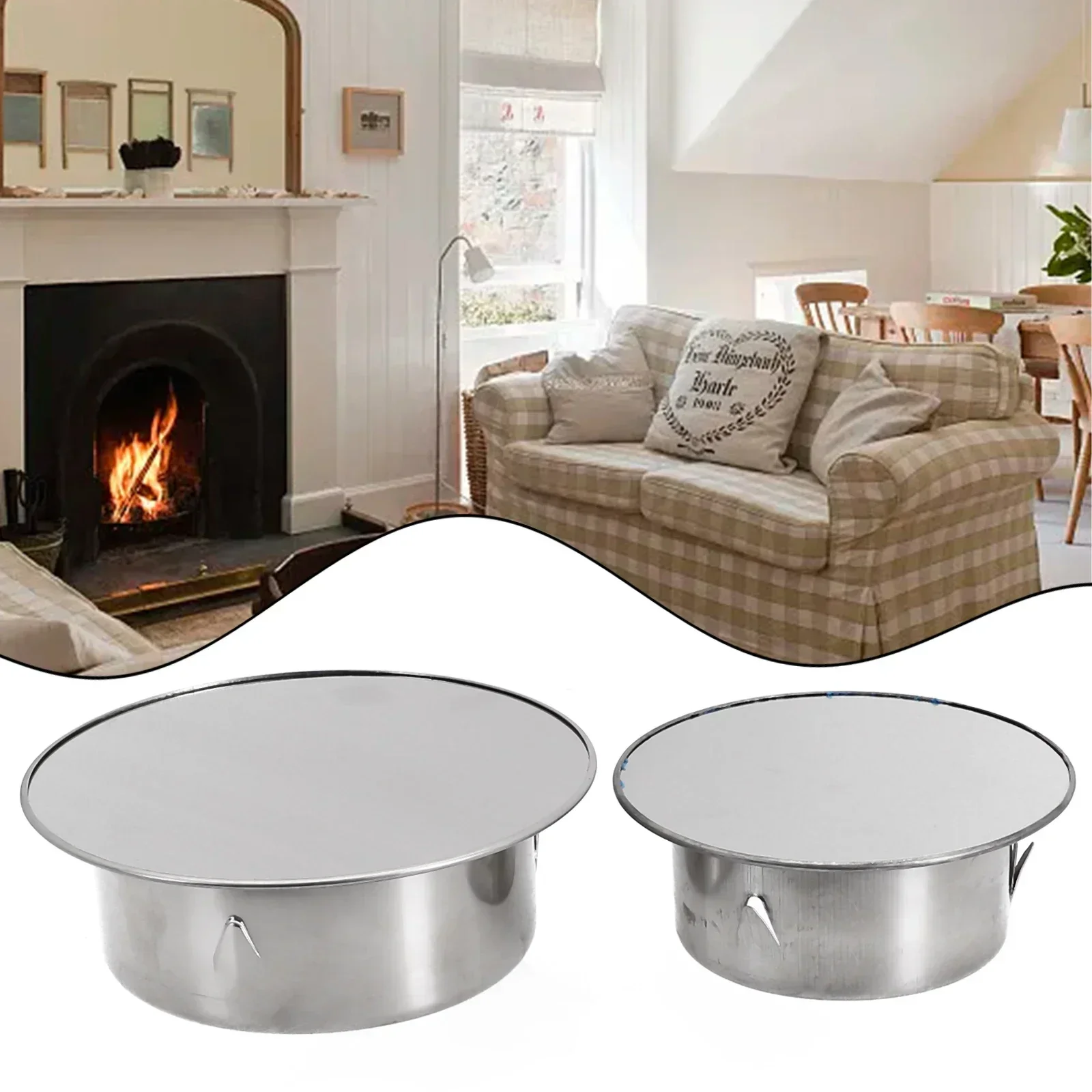 Chimney Hole Cover Stove Pipe Cover 75/83/90/110/160mm Corrosion-resistant Stove Pipes For Ventilation Outlet Roof Chimney Cap
Chimney Hole Cover Stove Pipe Cover 75/83/90/110/160mm Corrosion-resistant Stove Pipes For Ventilation Outlet Roof Chimney Cap