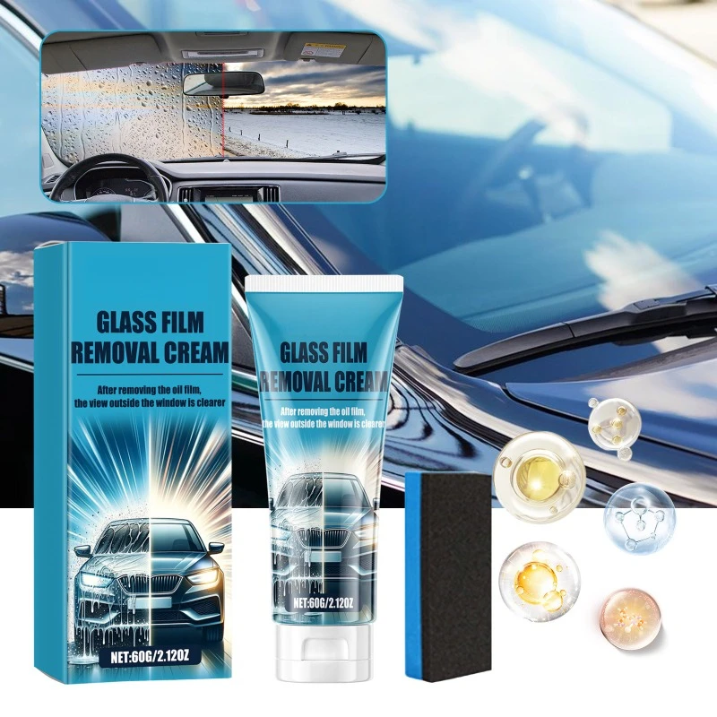 Car Glass Oil Film Cleaning, Car Window Windshield Oil Film Cleaning, Translucent Cleaning Agent
Car Glass Oil Film Cleaning, Car Window Windshield Oil Film Cleaning, Translucent Cleaning Agent