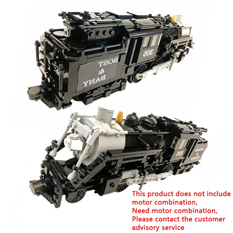 City Car Model MOC Building Bricks Black White Steam Locomotive Modular Technology Children Holiday Gifts Assemble Toys Suit
City Car Model MOC Building Bricks Black White Steam Locomotive Modular Technology Children Holiday Gifts Assemble Toys Suit