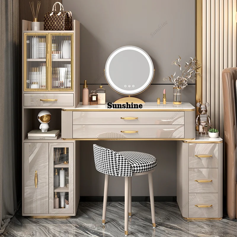 Luxury Living Room Vanity Table Modern Jewelry Bedroom Light Dressing Table White Makeup Cheap Vestidores Postmodern
Luxury Living Room Vanity Table Modern Jewelry Bedroom Light Dressing Table White Makeup Cheap Vestidores Postmodern