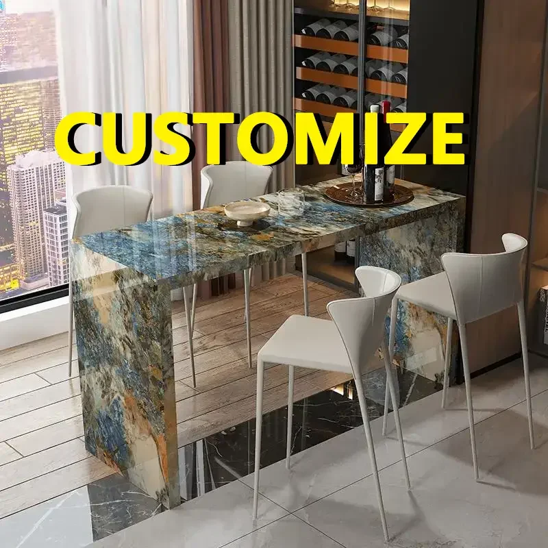 Minimalist Marble Kitchen Island Set, Custom Dining Table, Sleek Design Prefab Countertop Easy Assembly for Open Concept Kitchen
Minimalist Marble Kitchen Island Set, Custom Dining Table, Sleek Design Prefab Countertop Easy Assembly for Open Concept Kitchen