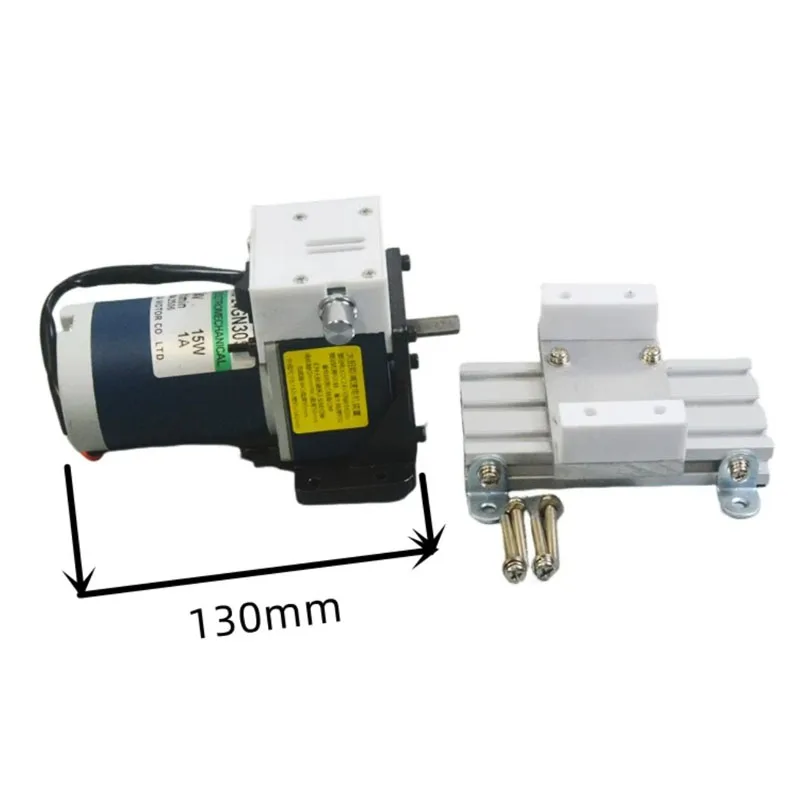 High Torque Reversible Geared Motor 24V DC with B16 Drill Chuck And Foot Pedal Switch Stepless Speed Control 85-900 RPM
High Torque Reversible Geared Motor 24V DC with B16 Drill Chuck And Foot Pedal Switch Stepless Speed Control 85-900 RPM