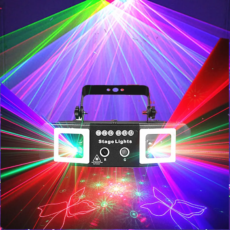 Party lights, DJ lights, disco lights, laser lights, strobe lights, patterns, home, bar, club, KTV, flashing lights, stage light
Party lights, DJ lights, disco lights, laser lights, strobe lights, patterns, home, bar, club, KTV, flashing lights, stage light