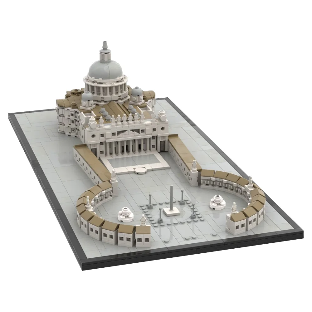 Gobricks MOC Saint Peter's Basilica, строительные блоки, модель Ватикан, Saint Peter's Basilica, архитектура, кирпичи, сборка, игрушки, подарки
Gobricks MOC Saint Peter's Basilica, строительные блоки, модель Ватикан, Saint Peter's Basilica, архитектура, кирпичи, сборка, игрушки, подарки