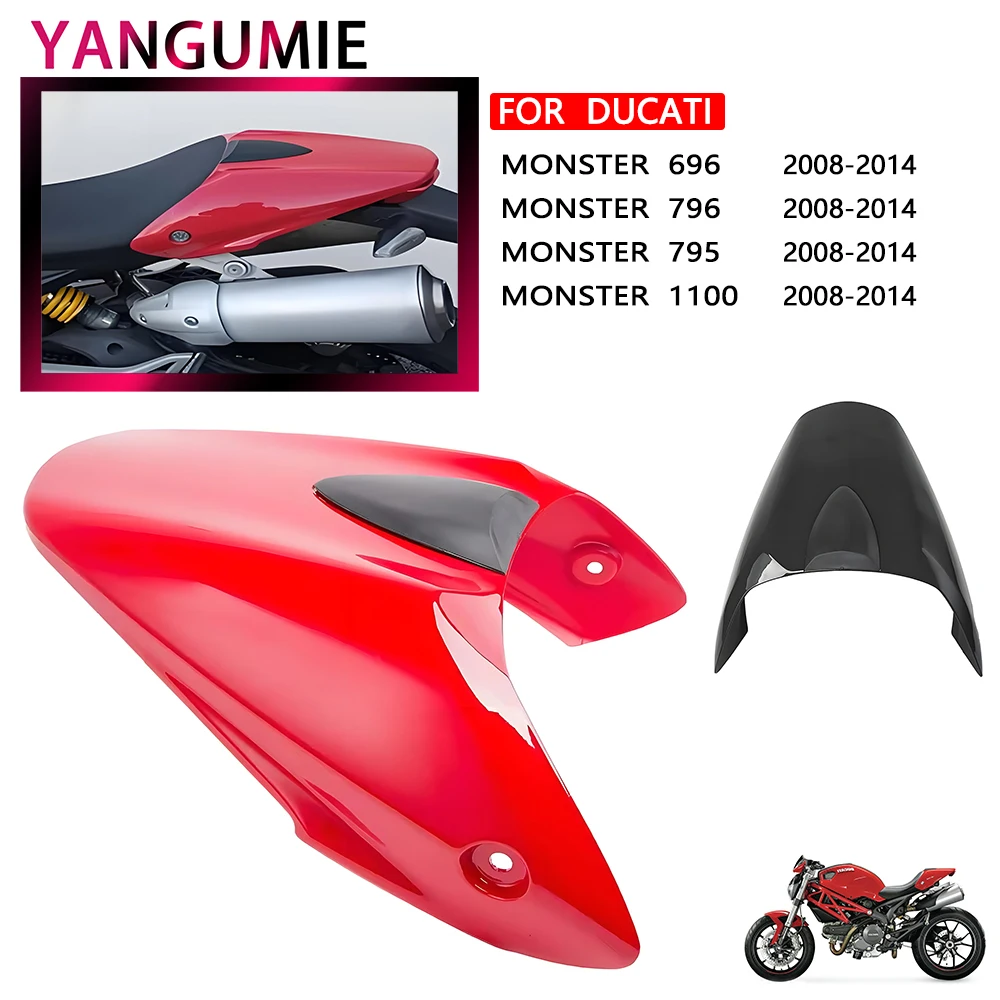 For Ducati Monster 696 795 796 2008-2014 / 1100 1100S 2009-2011 ABS Motorcycle Rear Passenger Cowl Seat Back Cover Fairing Part
For Ducati Monster 696 795 796 2008-2014 / 1100 1100S 2009-2011 ABS Motorcycle Rear Passenger Cowl Seat Back Cover Fairing Part