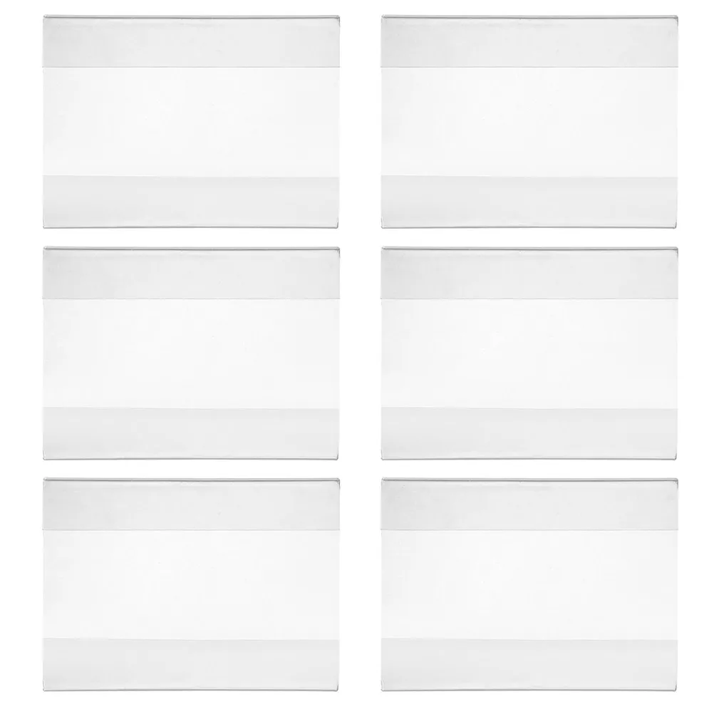 6Pcs Acrylic Label Holder Clear Price Display Stand Sturdy Clip on Sign Holders for Store Supermarket Market Retail Price Tag
6Pcs Acrylic Label Holder Clear Price Display Stand Sturdy Clip on Sign Holders for Store Supermarket Market Retail Price Tag