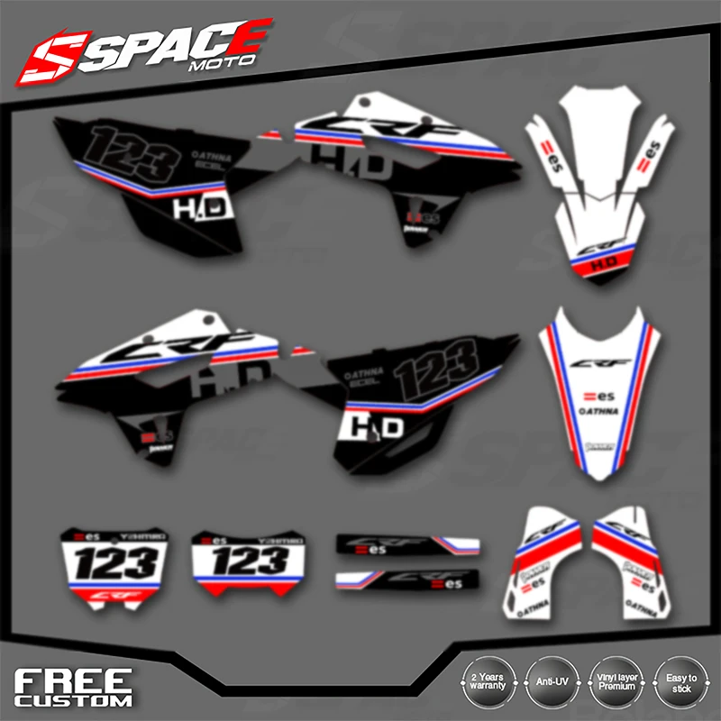 SPACE Custom Motorcycle Graphics Background Decal for HONDA 2022-2024 CRF250RX 2021-2024 CRF450RX Decals Stickers Kits 07
SPACE Custom Motorcycle Graphics Background Decal for HONDA 2022-2024 CRF250RX 2021-2024 CRF450RX Decals Stickers Kits 07
