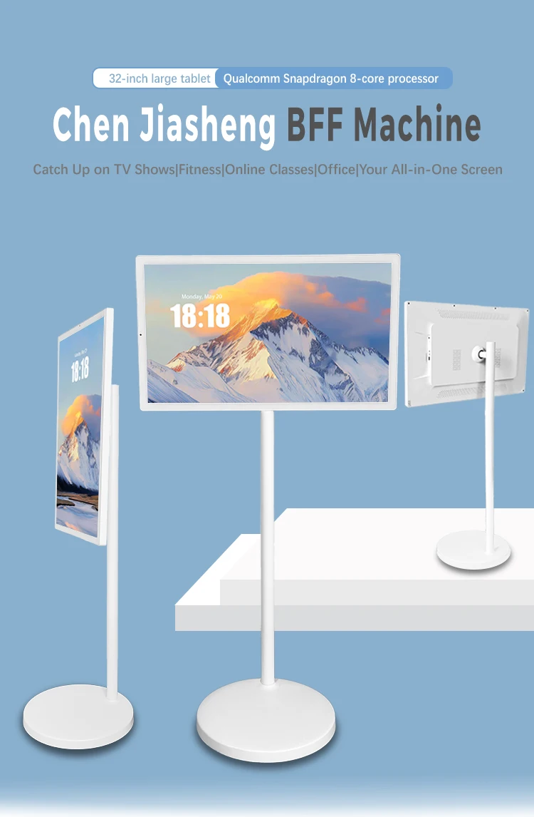 22 24 27 32 Inch Portable Smart Android TV with Touch Screen 128GB Rechargeable LCD inet for Graphic Display
22 24 27 32 Inch Portable Smart Android TV with Touch Screen 128GB Rechargeable LCD inet for Graphic Display