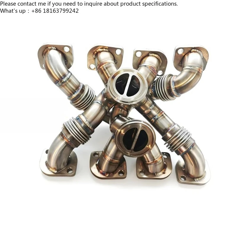High Performance 304 Stainless Steel Turbo Exhaust Manifold for BMW M5 F90 V8 4.4T 2018-2023 Racing Headers Upgrade Kit
High Performance 304 Stainless Steel Turbo Exhaust Manifold for BMW M5 F90 V8 4.4T 2018-2023 Racing Headers Upgrade Kit