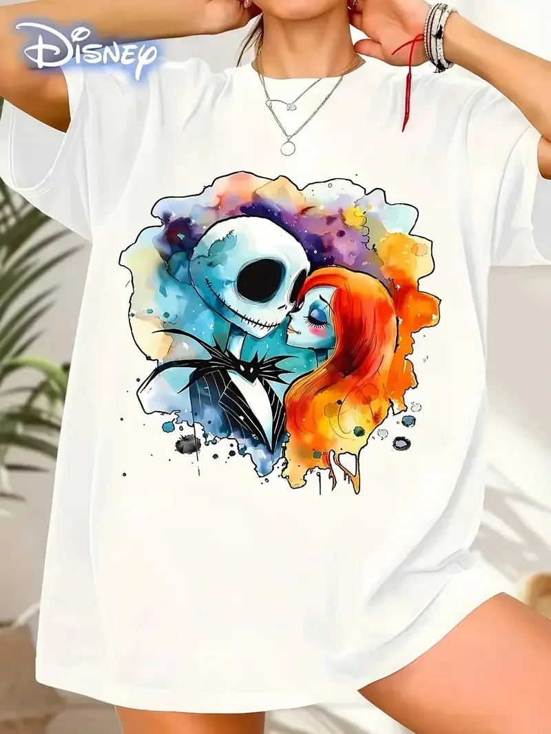 2025 Женская повседневная удобная уникальная черная футболка с круглым вырезом и короткими рукавами с принтом Disney с уникальным улыбающимся лицом
2025 Женская повседневная удобная уникальная черная футболка с круглым вырезом и короткими рукавами с принтом Disney с уникальным улыбающимся лицом