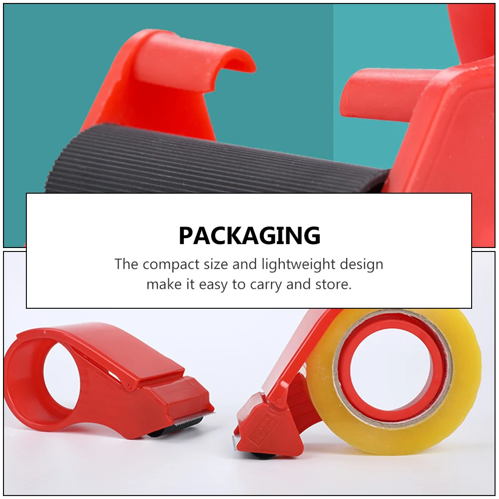 2Pcs Seal Tape Dispenser Plastic Frame Handheld Packaging Tape Cutter Lightweight Ergonomic Warehouse Tool Sealing Cutter
2Pcs Seal Tape Dispenser Plastic Frame Handheld Packaging Tape Cutter Lightweight Ergonomic Warehouse Tool Sealing Cutter