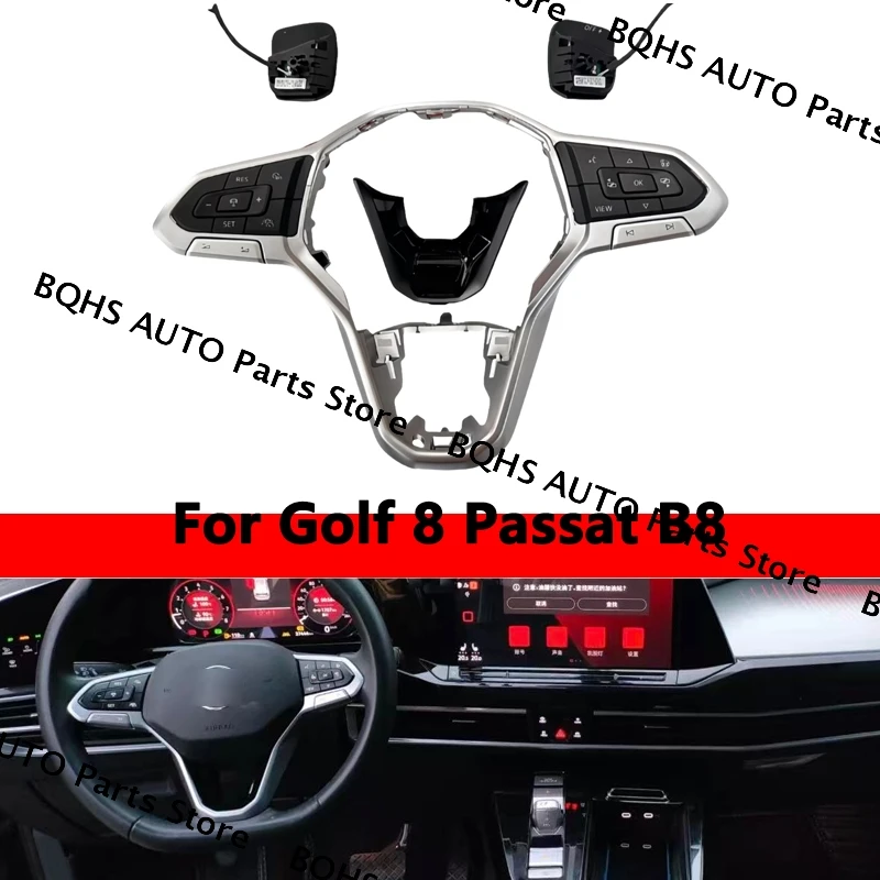 Multifunctional Buttons, Steering Wheel Buttons, LCD Buttons, Support Shift Paddles For Golf 8 Passat B8
Multifunctional Buttons, Steering Wheel Buttons, LCD Buttons, Support Shift Paddles For Golf 8 Passat B8