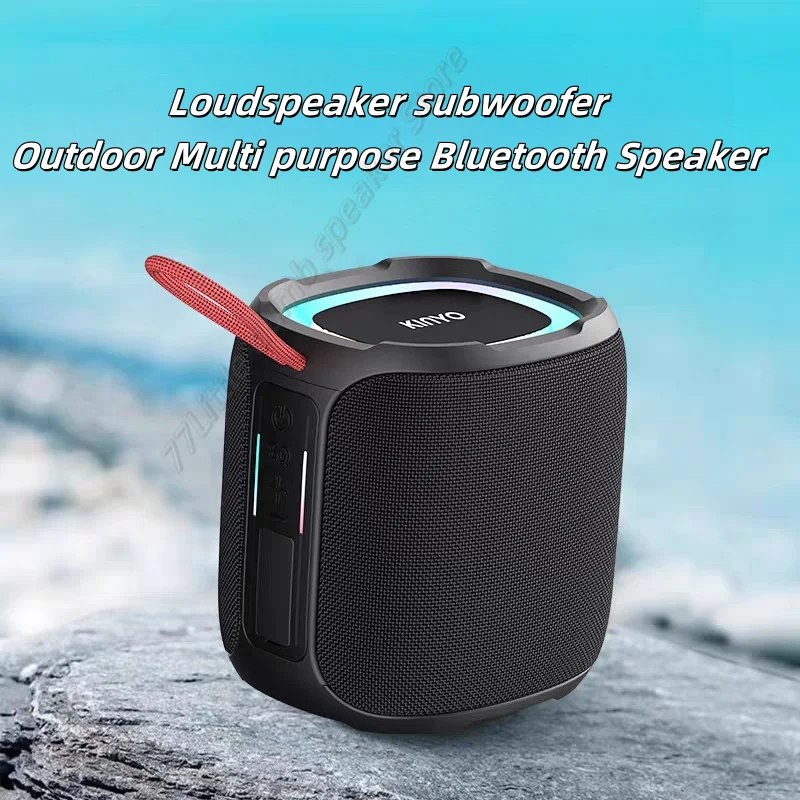 Portable 5000mAH large battery dual speaker Bluetooth speaker outdoor IPX7 waterproof support TWS interconnection RGB light
Portable 5000mAH large battery dual speaker Bluetooth speaker outdoor IPX7 waterproof support TWS interconnection RGB light