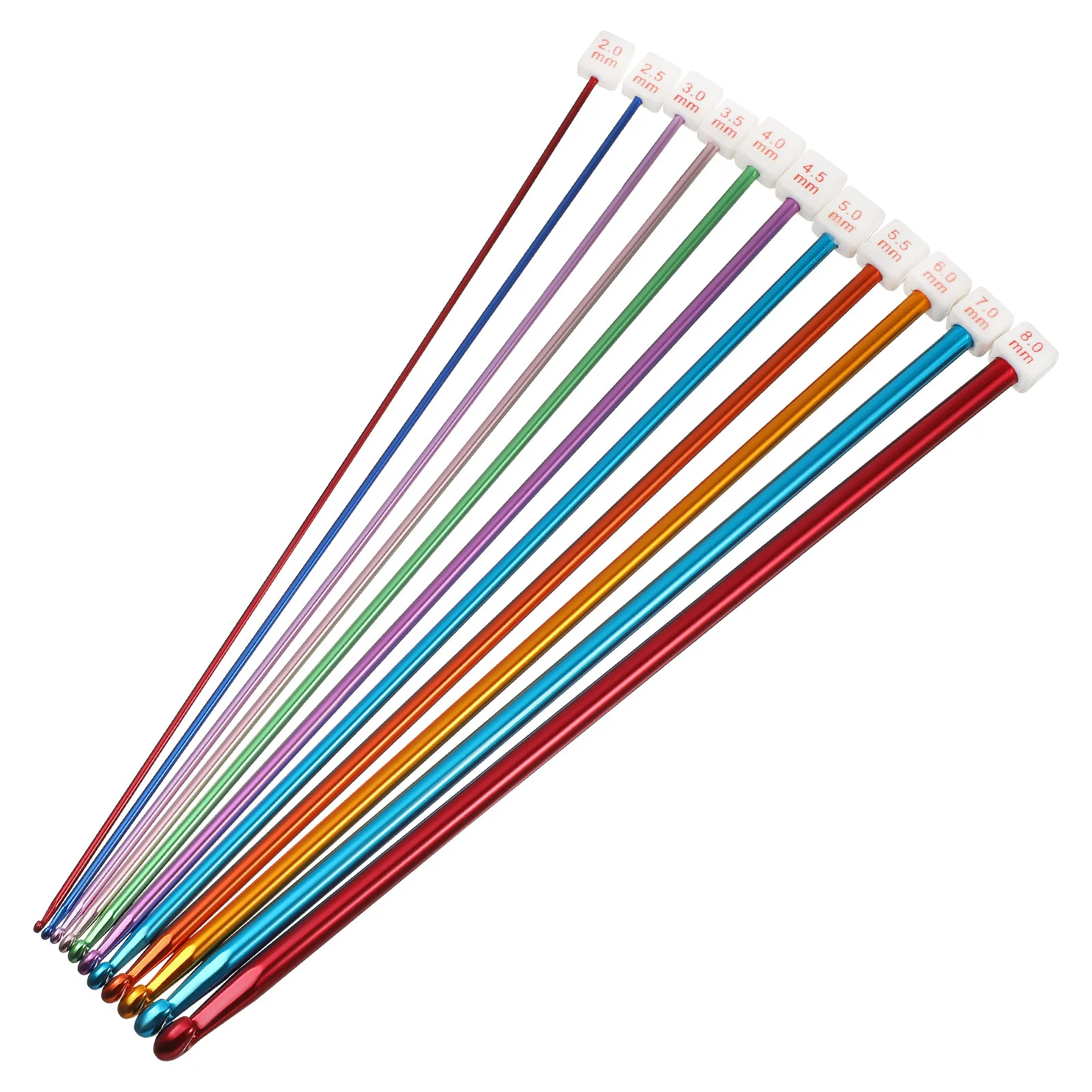 Crochet Hooks Set Knitting Needles 12 Sizes Aluminum Oxide Sticks Crocheting Accessories Ergonomic Grip Smooth
Crochet Hooks Set Knitting Needles 12 Sizes Aluminum Oxide Sticks Crocheting Accessories Ergonomic Grip Smooth