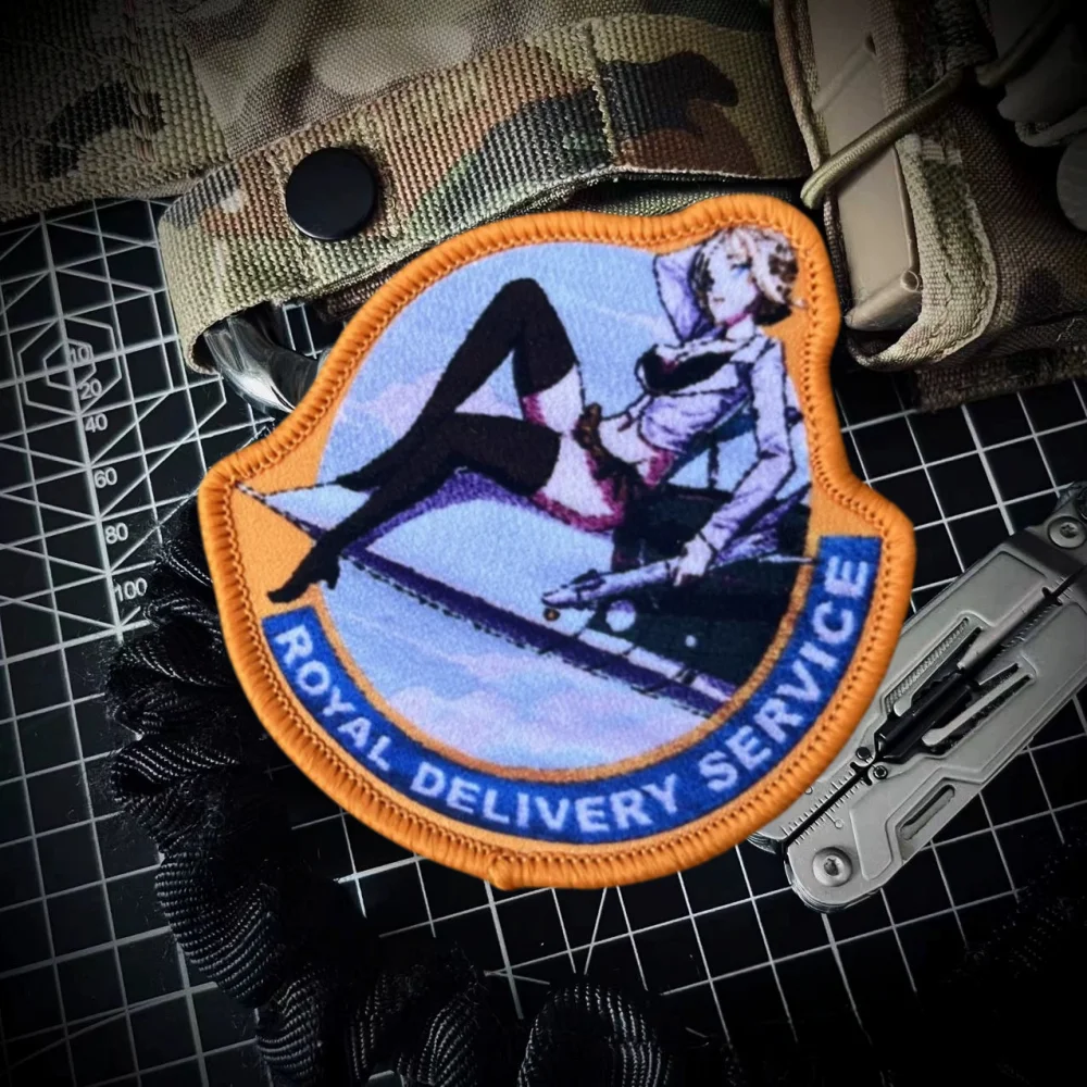 ROYAL DELIVERY SERVICE Patch Tactical Morale Badge Printed Hook and Loop Patches for Clothing Military Equipment Helmet Stickers
ROYAL DELIVERY SERVICE Patch Tactical Morale Badge Printed Hook and Loop Patches for Clothing Military Equipment Helmet Stickers