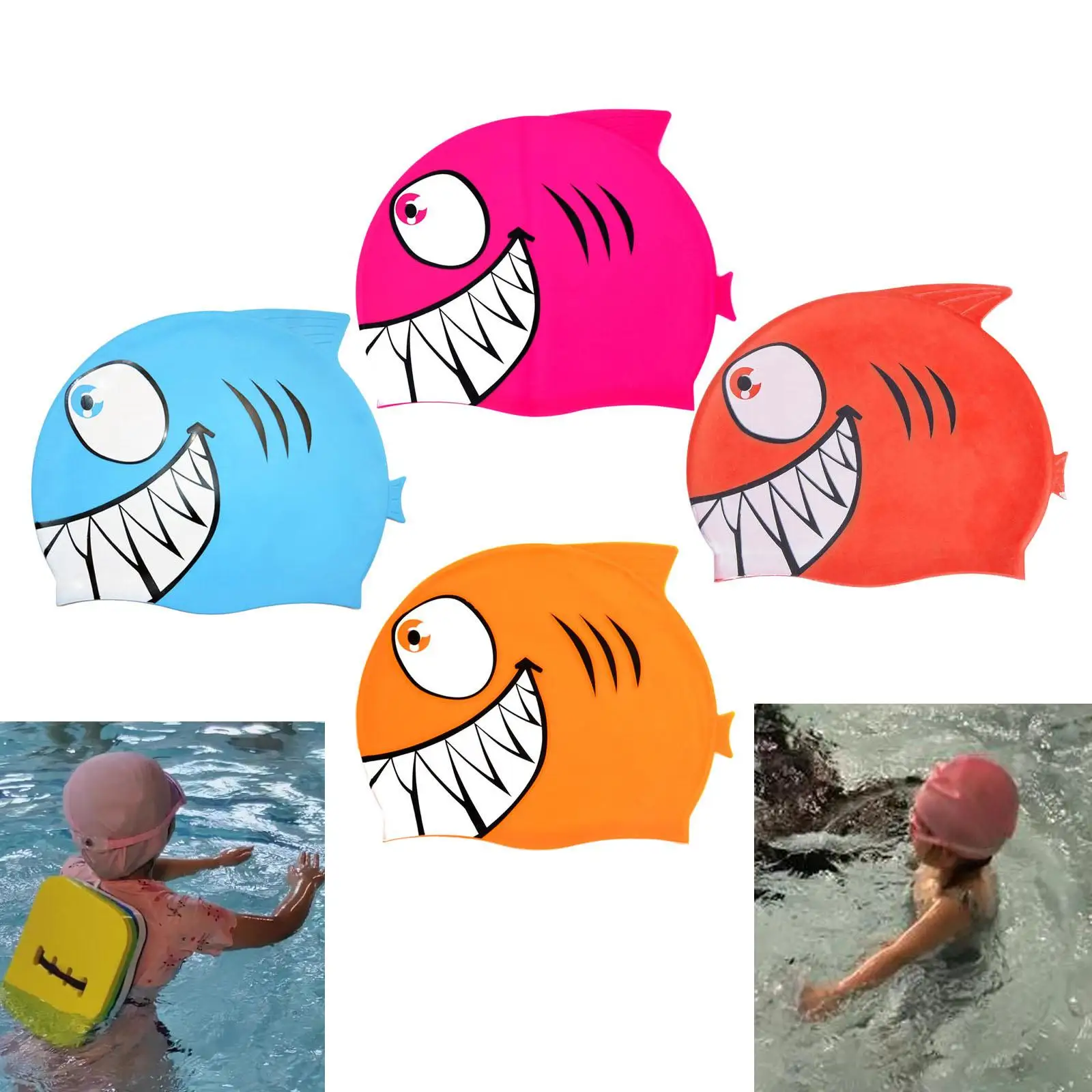 Шапочка для плавания в форме акулы, шапочка для купания для детей, с короткими и длинными волосами, водонепроницаемая молодежная шапочка для плавания унисекс, шапочка для плавания
Шапочка для плавания в форме акулы, шапочка для купания для детей, с короткими и длинными волосами, водонепроницаемая молодежная шапочка для плавания унисекс, шапочка для плавания