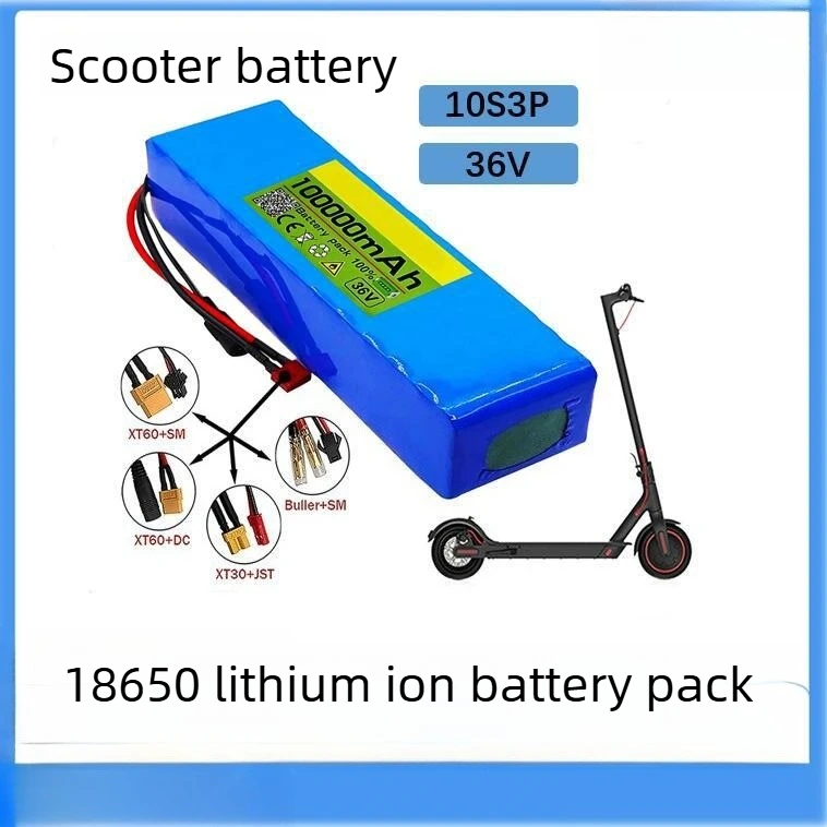 Suitable for Xiaomi Mijia M365 scooter 36V battery pack high capacity with BMS protection
Suitable for Xiaomi Mijia M365 scooter 36V battery pack high capacity with BMS protection
