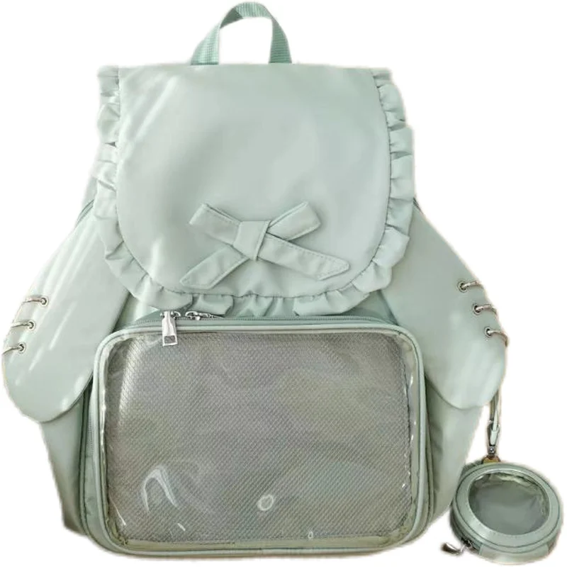 Rebellious Rabbit Ear Bapa Large Capaci Dual oulder Bag for Junior And High School Students Cute Design Bookbag
Rebellious Rabbit Ear Bapa Large Capaci Dual oulder Bag for Junior And High School Students Cute Design Bookbag